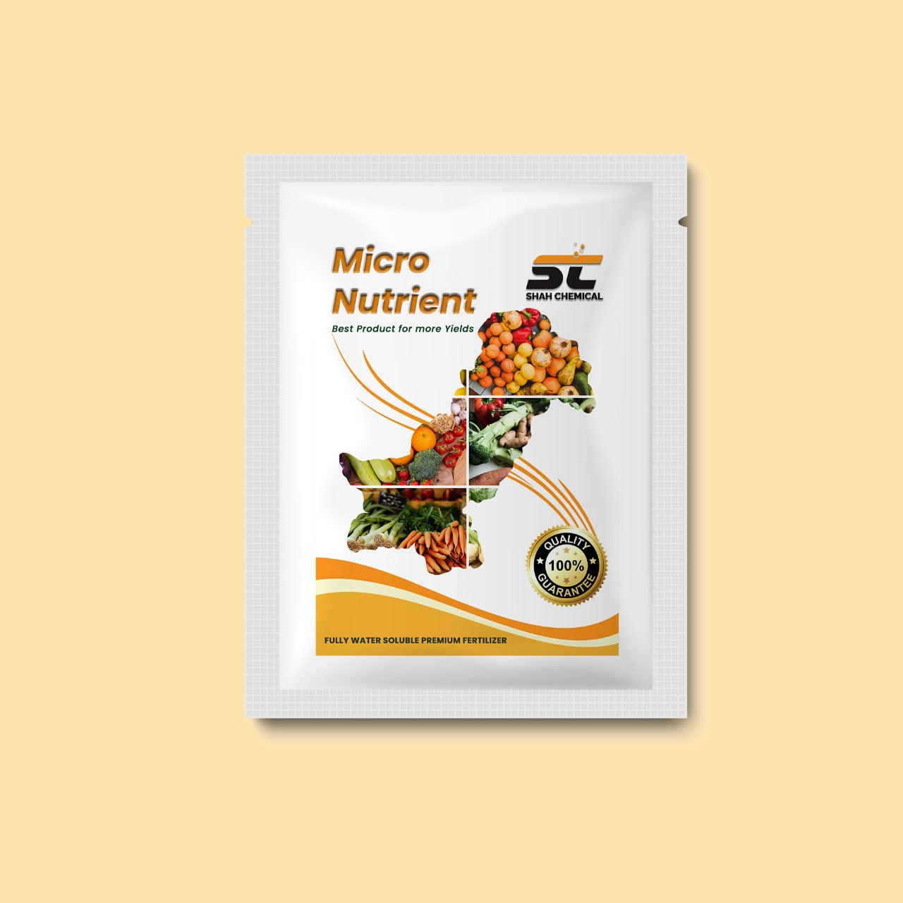 SHAH CHEMICALS Micro Nutrient Fully Water Soluble Premium Fertilizer - 1 kg Pack SHAH CHEMICALS