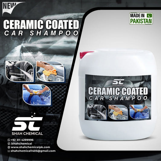 Ceramic coated car wash and wax shampoo - 30 litre