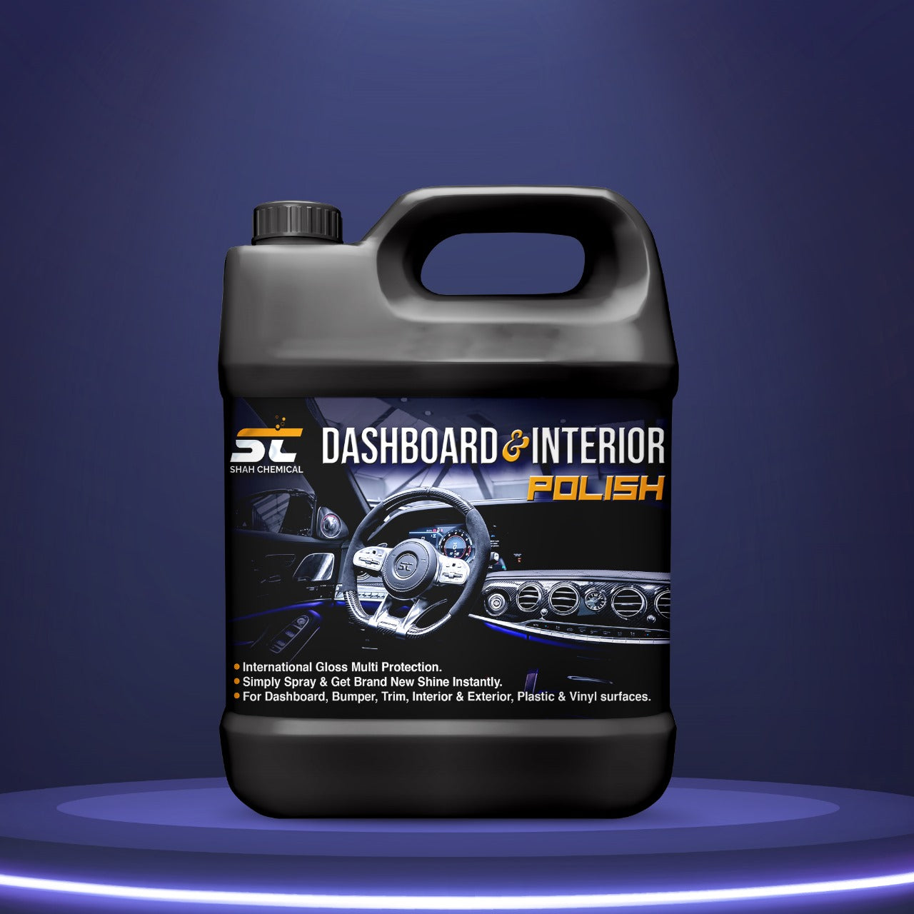 Profesional Dashboard Mat Interior Polish - 4 litre