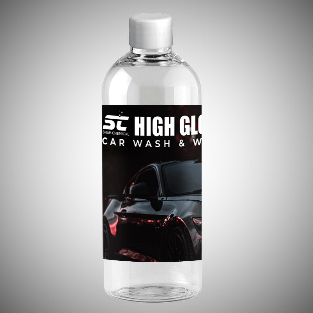 SHAH CHEMICALS High Glossy Shine Car Wash shampoo & Wax Shampoo - 1 Litre SHAH CHEMICALS