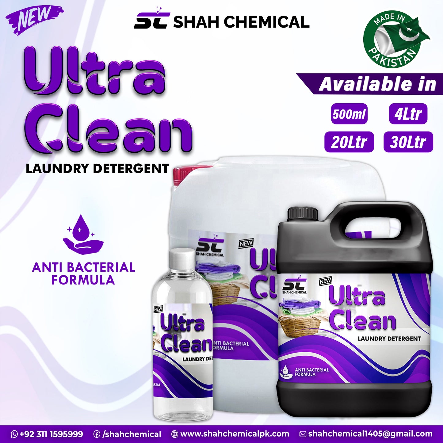 Ultra Clean Liquid Laundry Detergent