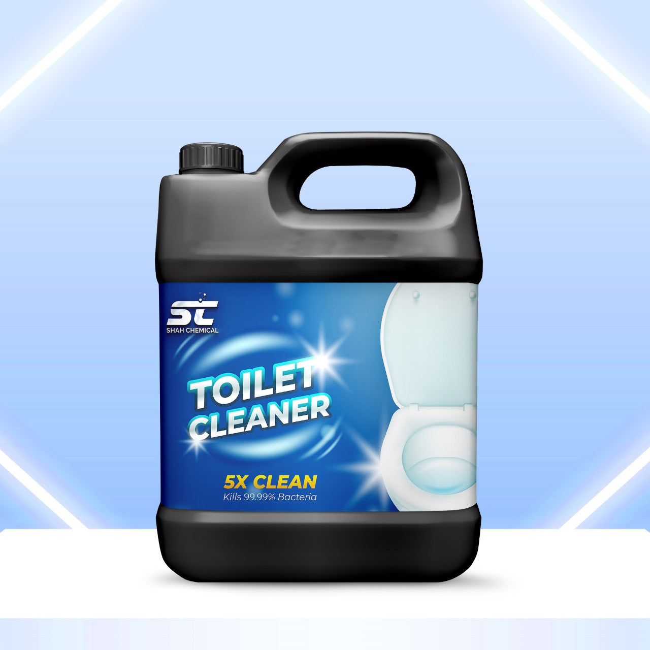 Anti-Bacterial Toilet Cleaner Cool Mint Fragrance - 4 litre
