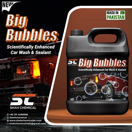 Big Bubble car wash & wax shampoo - 4 litre