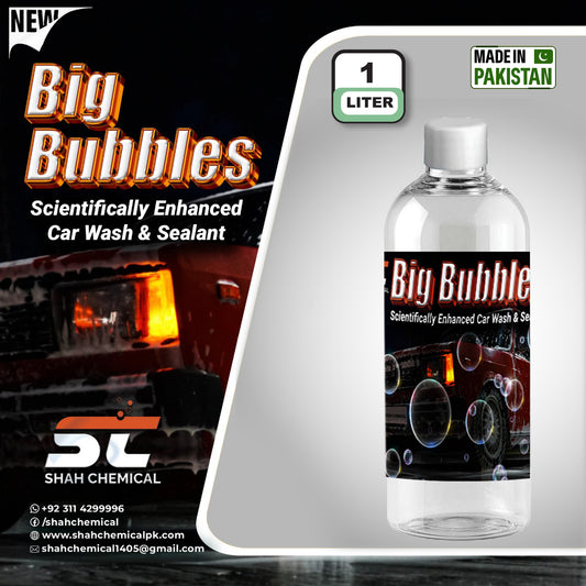 Big Bubble car wash & wax shampoo - 1 litre