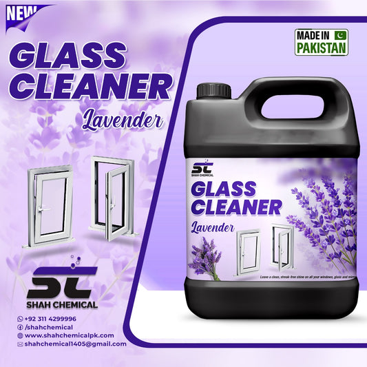 High Glossy Shine Glass Cleaner - 4 litre