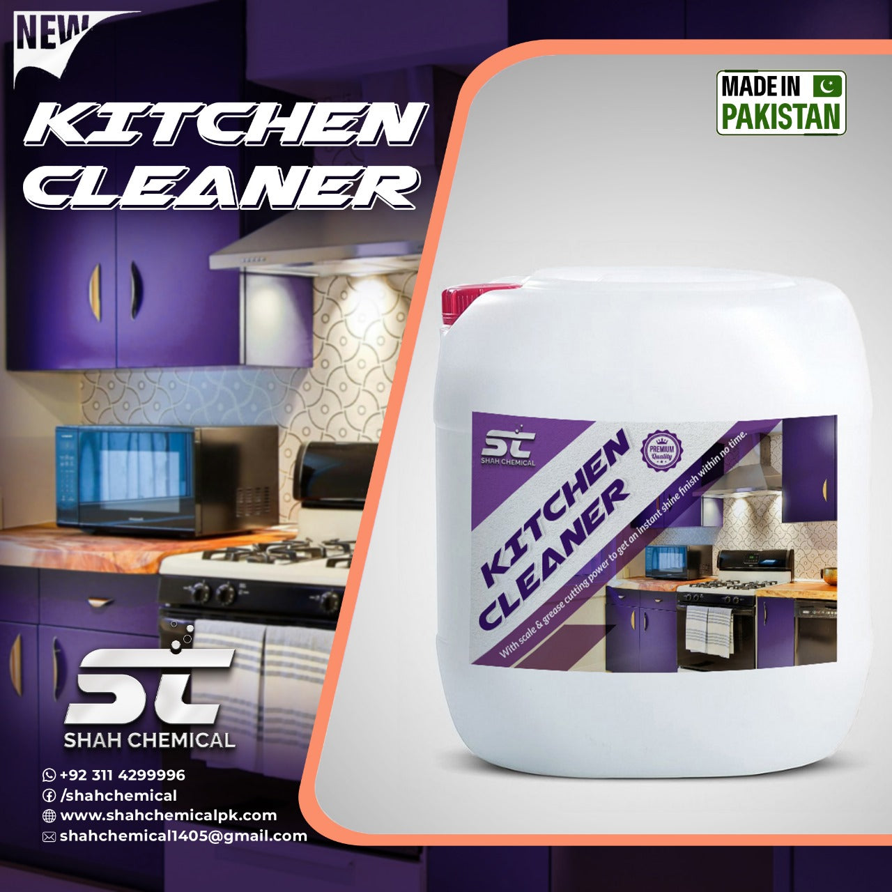 Kitchen Cleaner Ready For Use - 30 litre