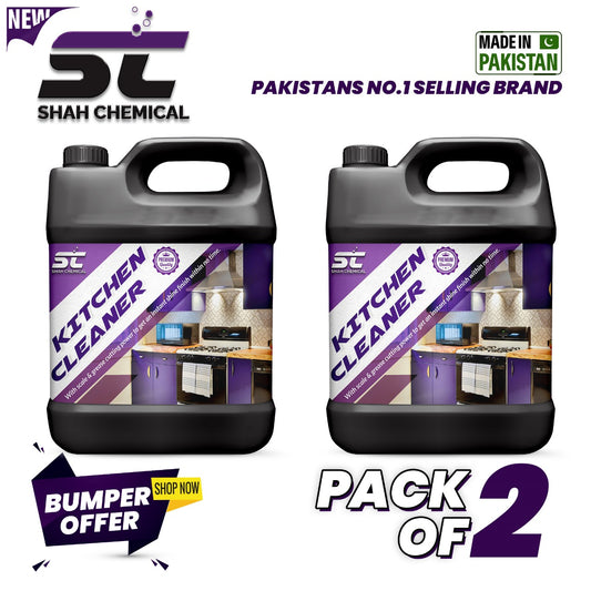 Pack of 2 Kitchen cleaner - 4 litre