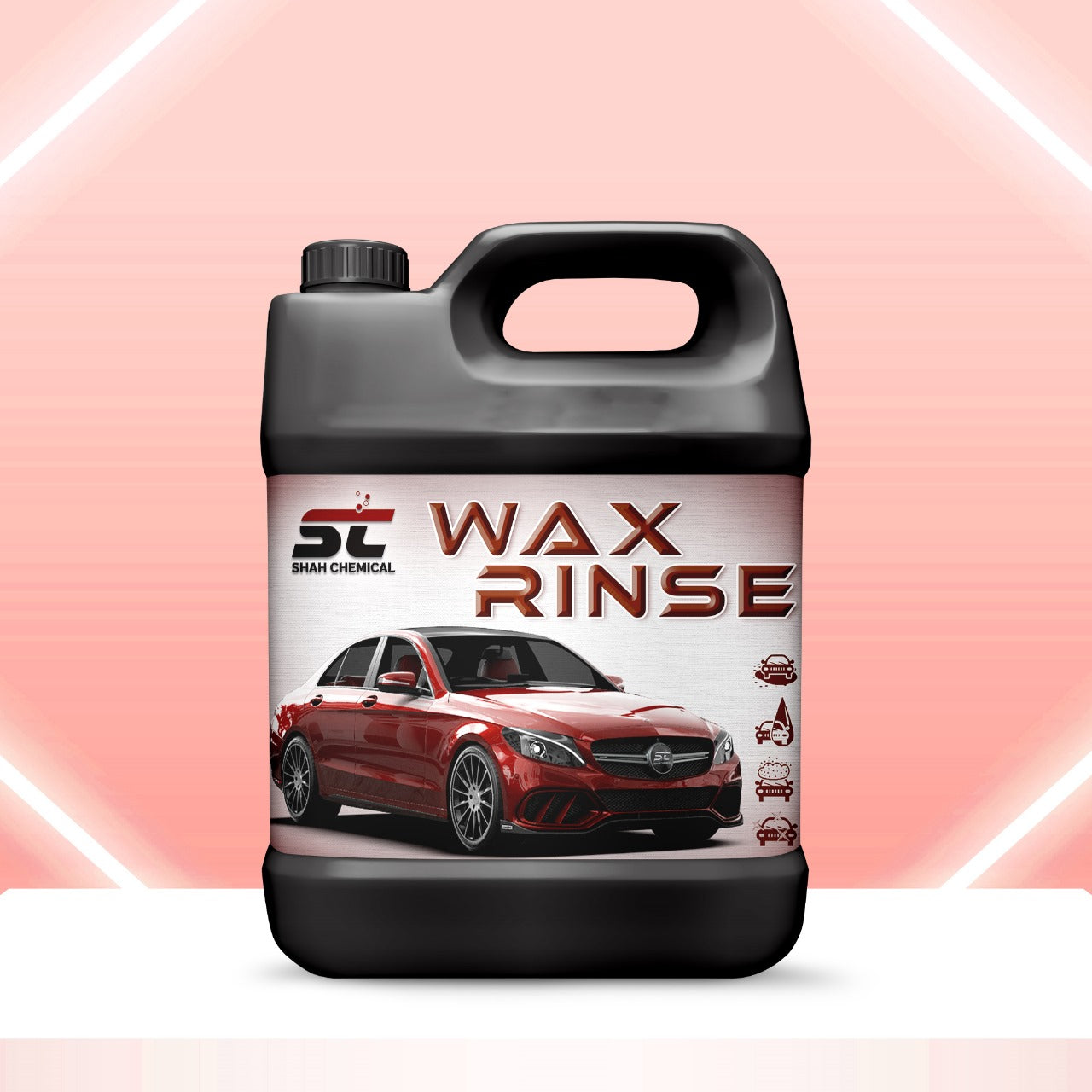 Wax Rinse Sealant Car wash & wax shampoo - 4 litre