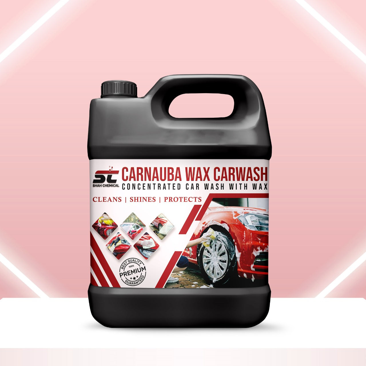 Carnauba Wax Car wash & wax shampoo - 4 litre