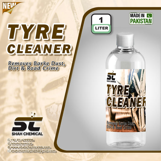 SHAH CHEMICALS Vehicle Tyre / Wheel Cleaner - 1 litre SHAH CHEMICALS
