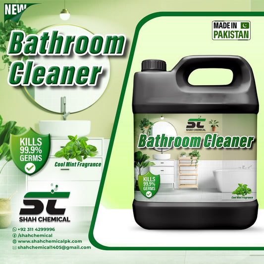 Anti-Bacterial Bathroom Cleaner Cool Mint Fragrance - 4 litre