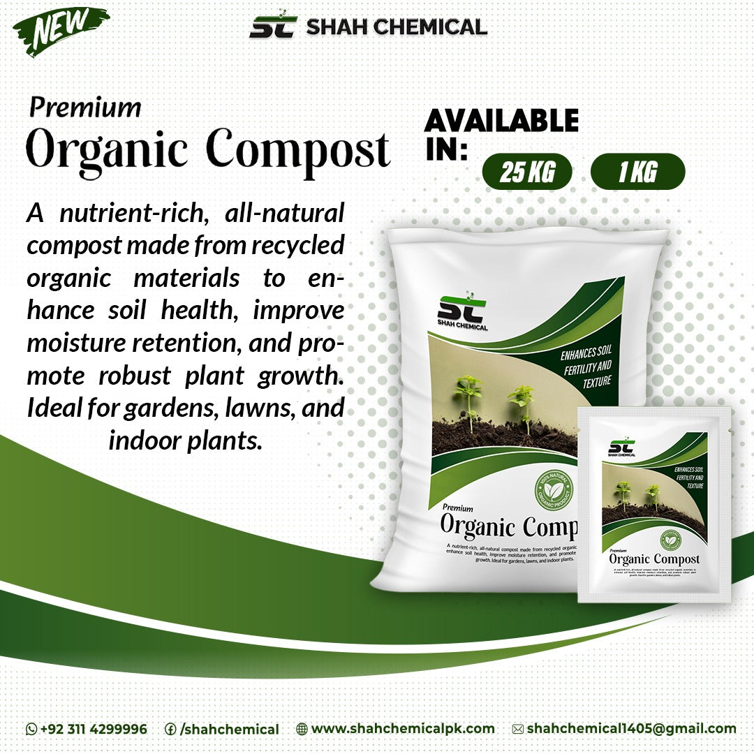 Premium Organic Compost Booster For Plants & Flower