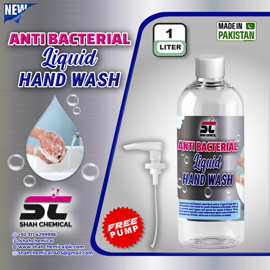 SHAH CHEMICALS Hand Wash Liquid Soap - 1 litre SHAH CHEMICALS