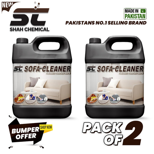 Pack of 2 Sofa , Chair , Rug , Carpet , All Purpose Cleaner - 4 litre