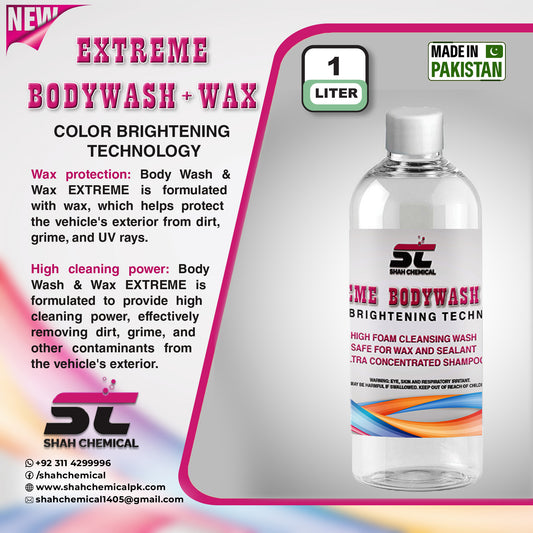 Extreme Body wash + wax car wash shampoo - 1 litre