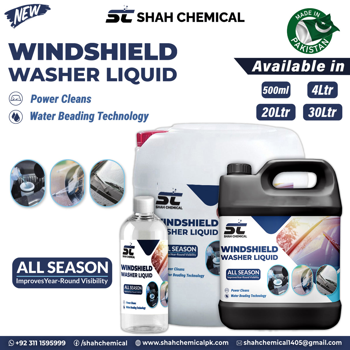 Vehicle WindSheild Washer Fluid