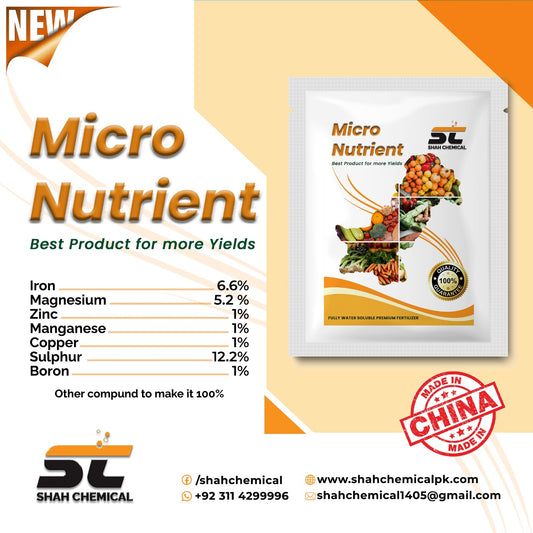 Micro Nutrient Fully Water Soluble Premium Fertilizer - 1 kg Pack