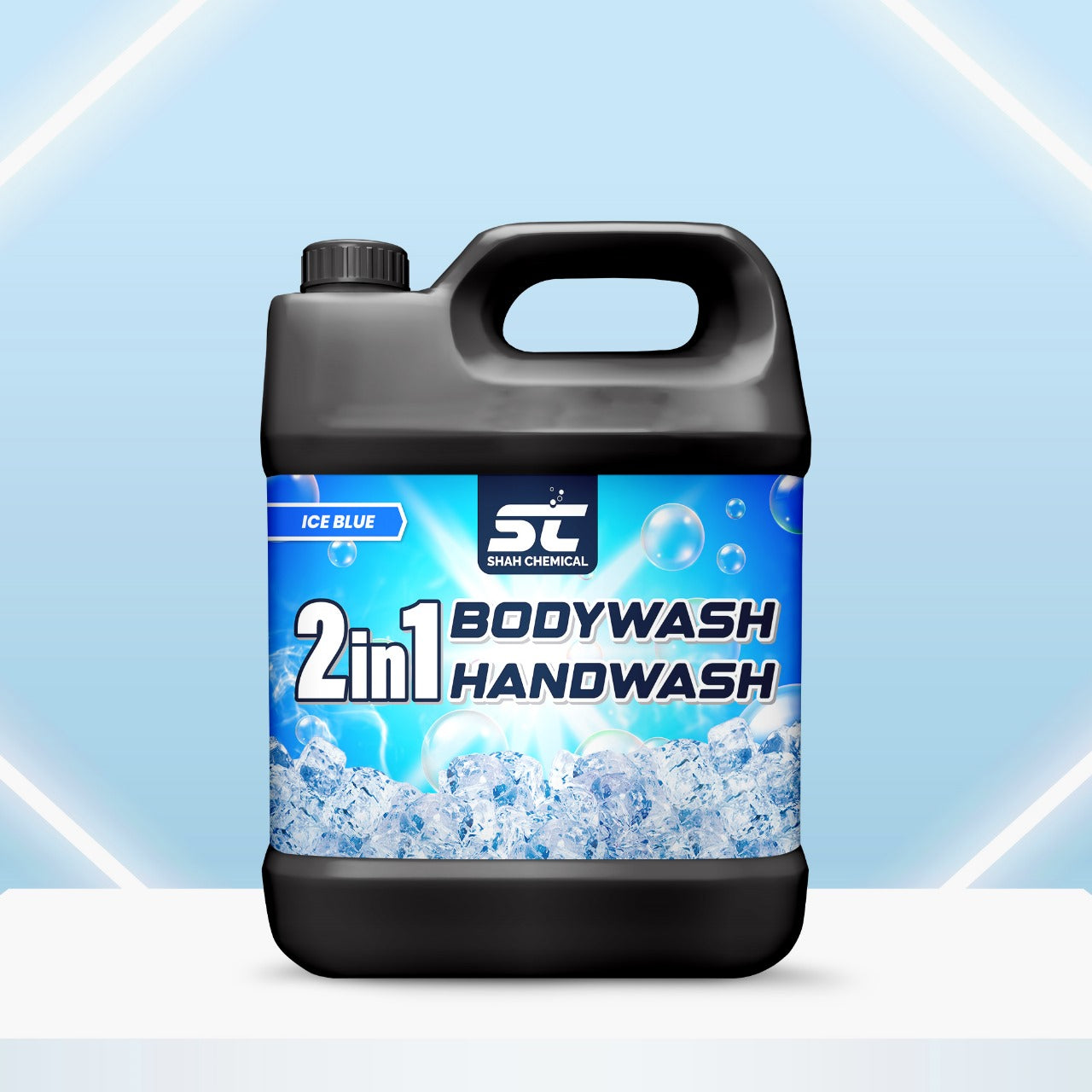 2 in 1 Bodywash And Handwash ( ice blue ) - 4 Litre