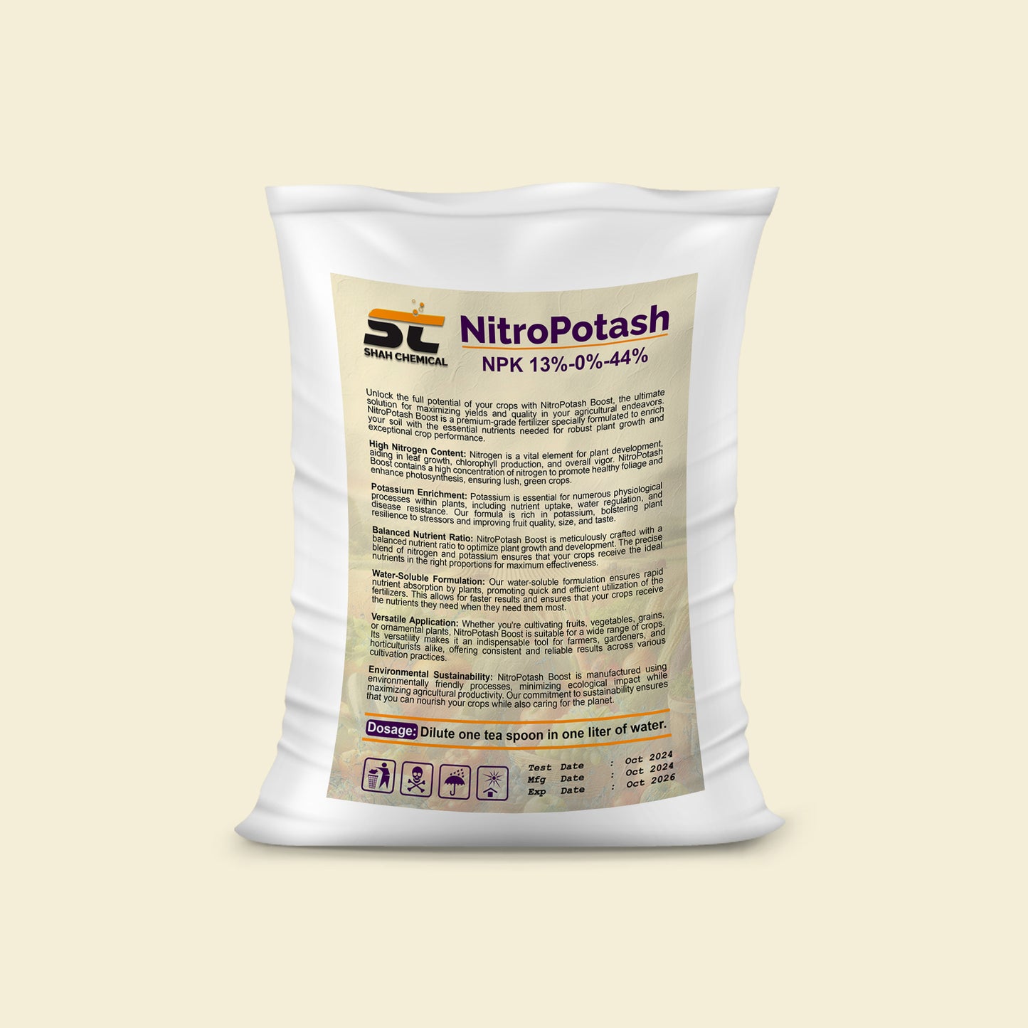 Nitro Potash ( NPK 13%-0%-44%)