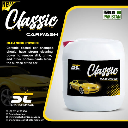Classic Shine car wash & wax shampoo - 20 litre