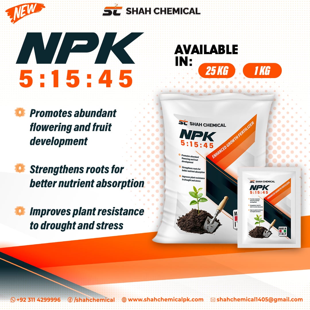 N.P.K 5 : 15 : 45 - MADE IN ITALY