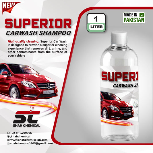 Superior Car Wash & wax Shampoo - 1 litre