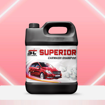 Superior Car Wash & wax Shampoo - 4 litre