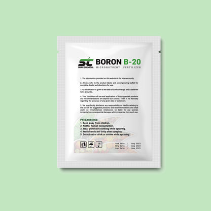 BORON B-20 Micronutrent Fertilizer - 1kg Pack MADE IN TURKEY