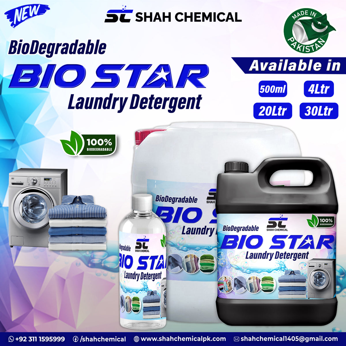 Bio Degradable Bio Star Detergent
