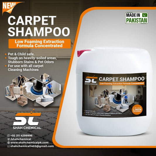 Carpet Cleaning shampoo Deeply Cleans and Disinfect - 20 litre