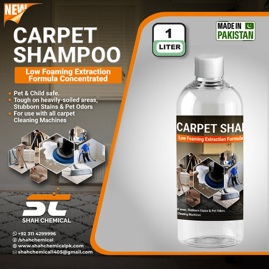 Carpet Cleaning shampoo Deeply Cleans and Disinfect - 1 litre