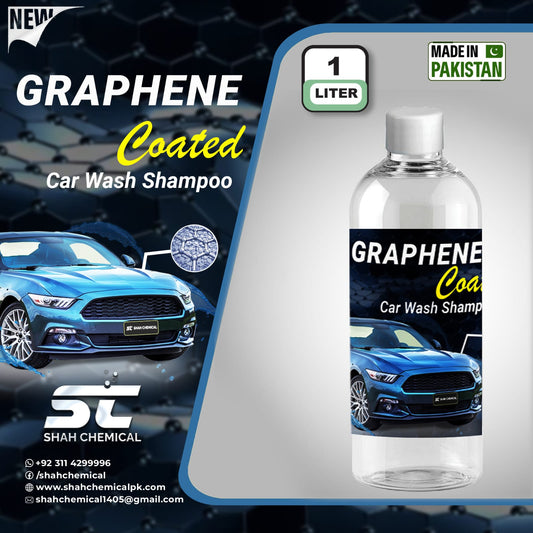 SHAH CHEMICALS Graphene Coated Car Wash Shampoo - 1 litre SHAH CHEMICALS