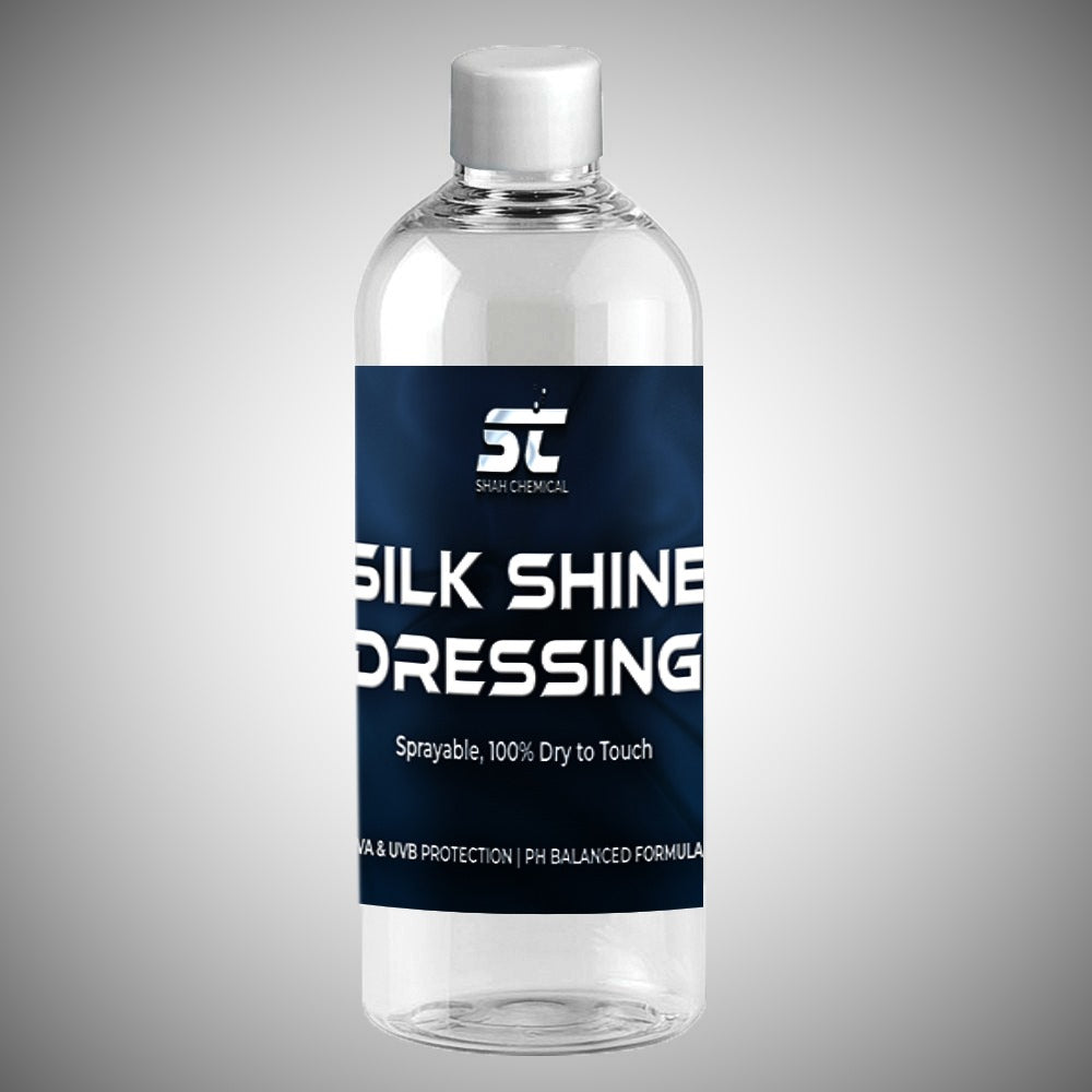 SHAH CHEMICALS Silk Shine Dressing Mate Polish Anti-Bacterial For Vehichle Interior - 1 litre SHAH CHEMICALS