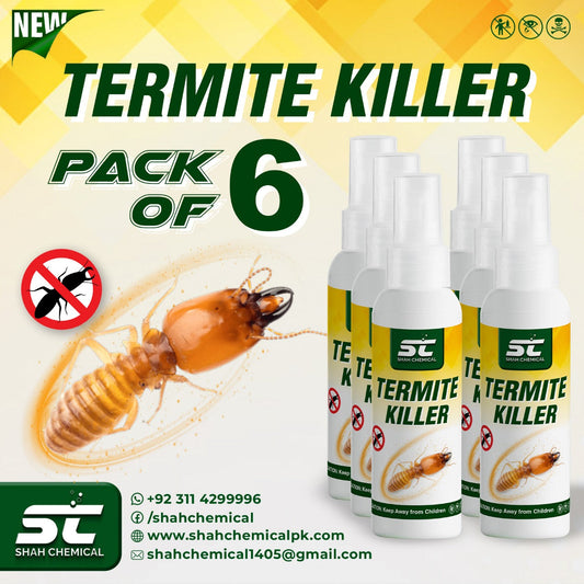 Pack of 6 Termite Killer Ready For Use Spray - 120 ml