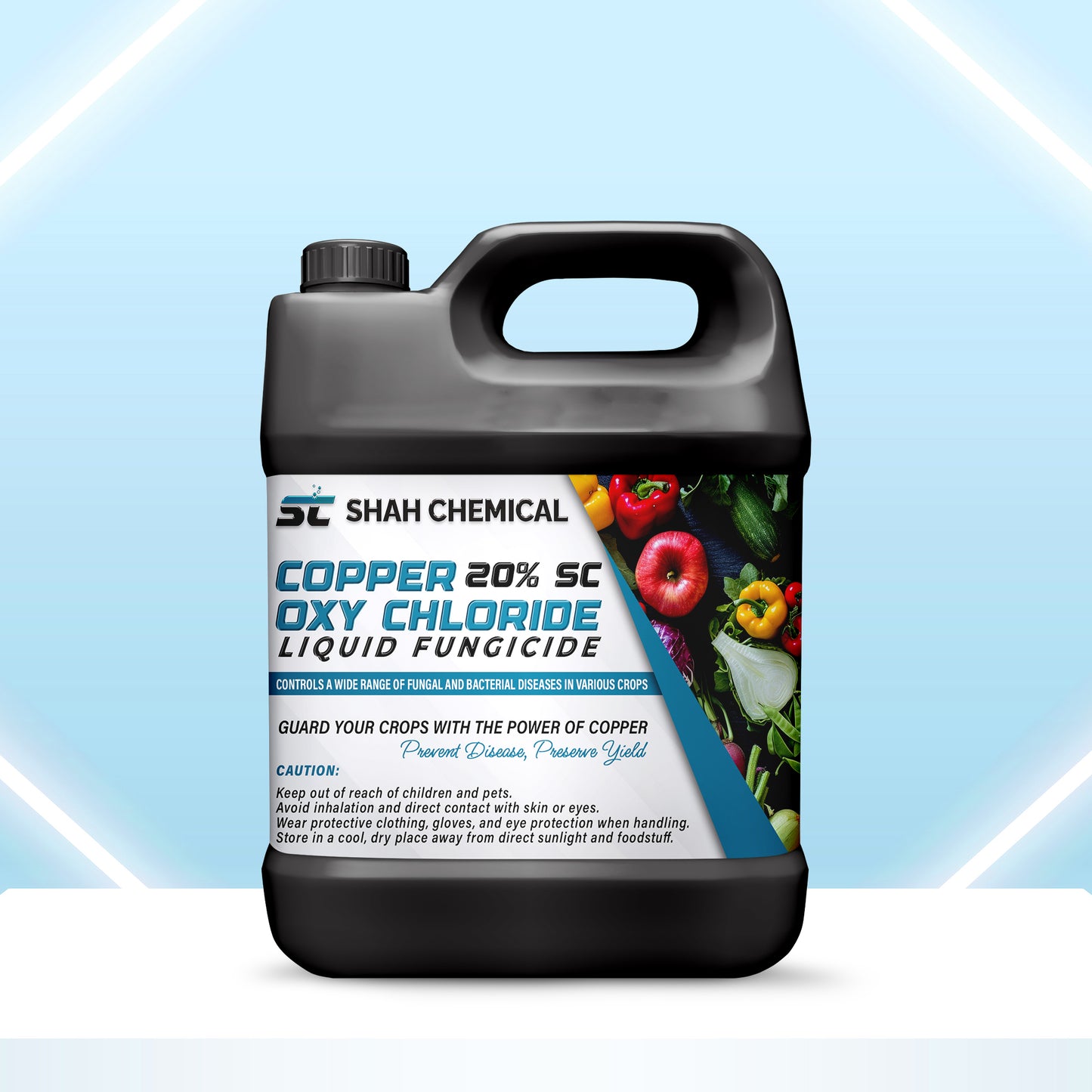 Copper 20% SC Oxy Chloride ( liquid fungicide ) Made In China - 4 litre