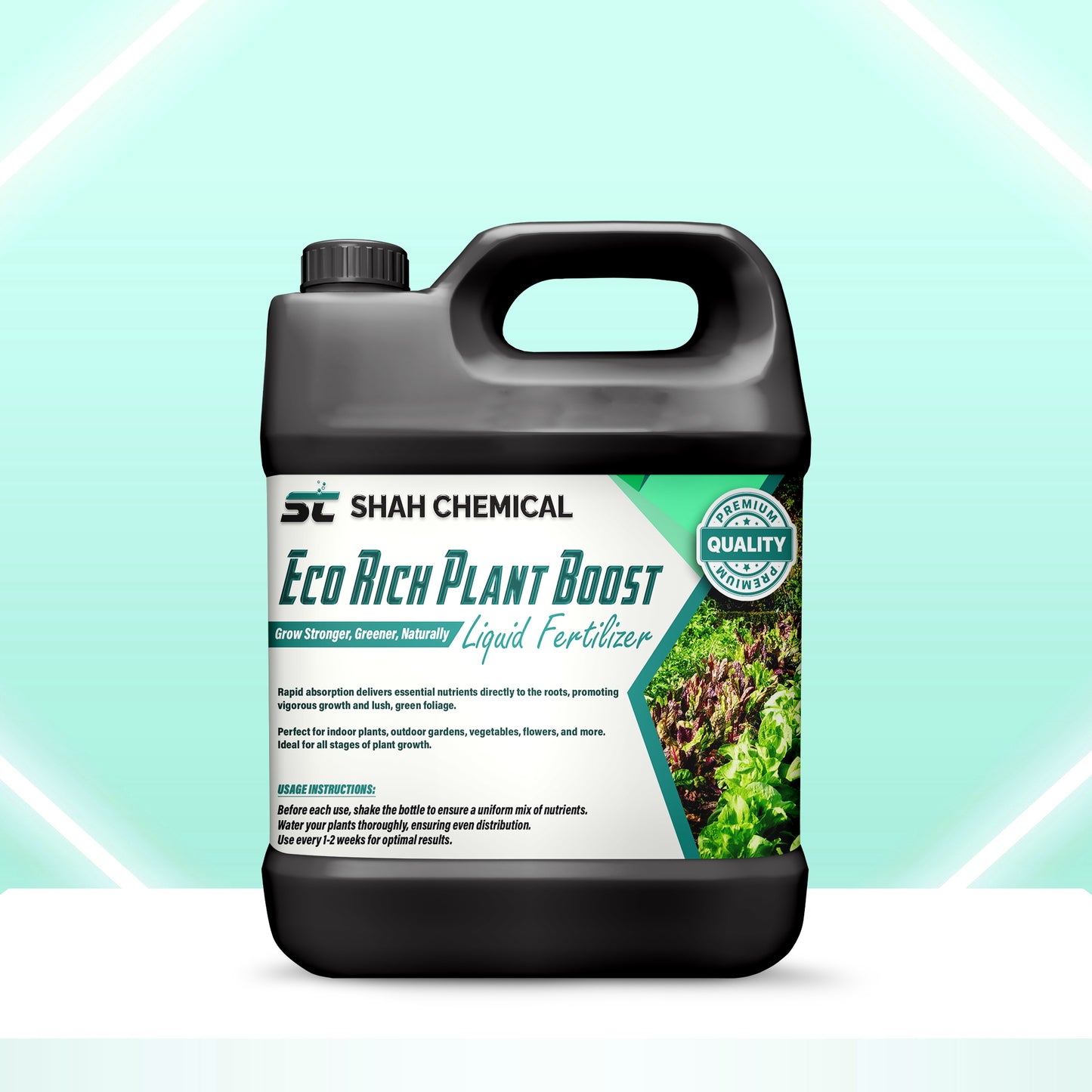 Eco Rich Plant Boost ( liquid fertilizer ) Made In China - 4 litre