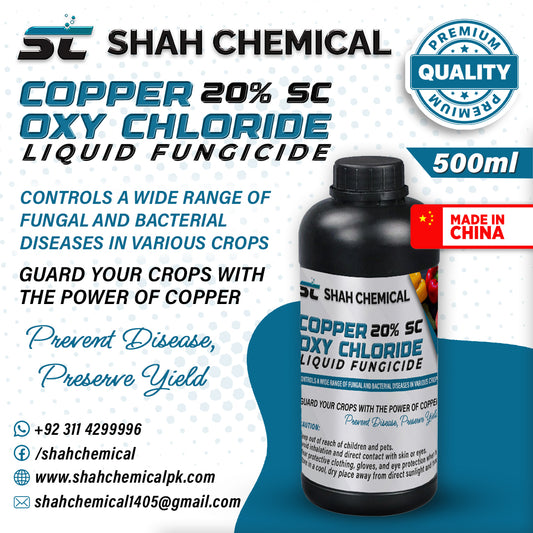 Copper 20% SC Oxy Chloride (LIQUID FERTILIZER & MICRONUTRIENTS) - MADE IN CHINA