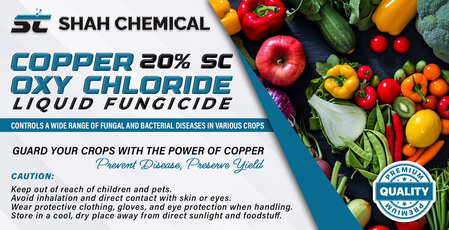 Copper 20% SC Oxy Chloride ( liquid fungicide ) Made In China - 4 litre