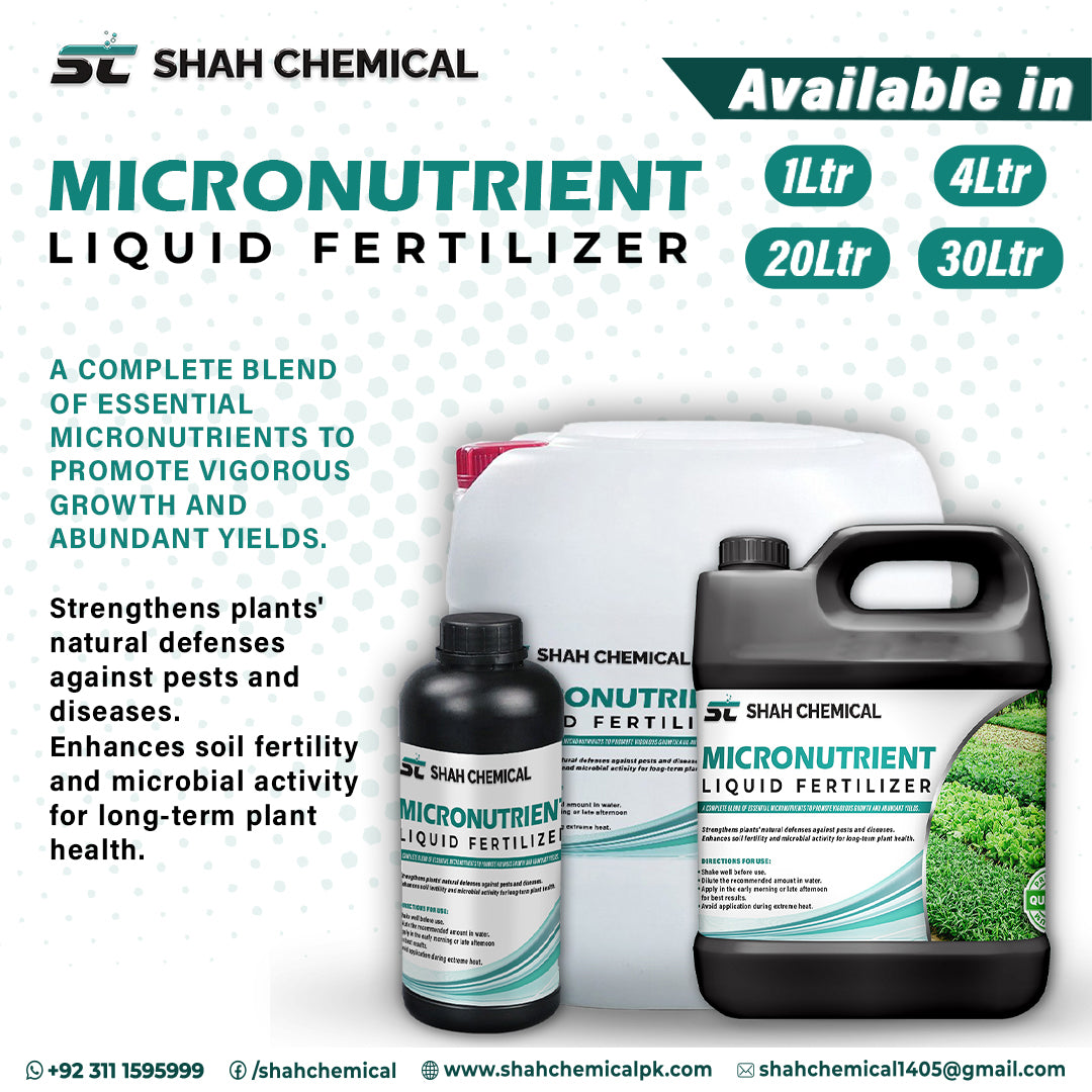 Micro Nutrient (LIQUID FERTILIZER & MICRONUTRIENTS) - MADE IN CHINA