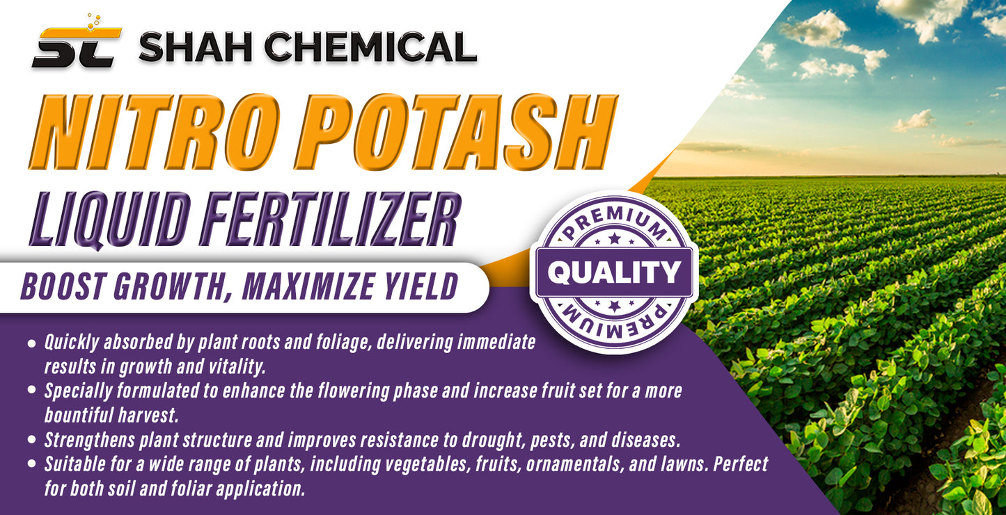 Nitro Potash ( liquid fertilizer ) Made In China - 4 litre