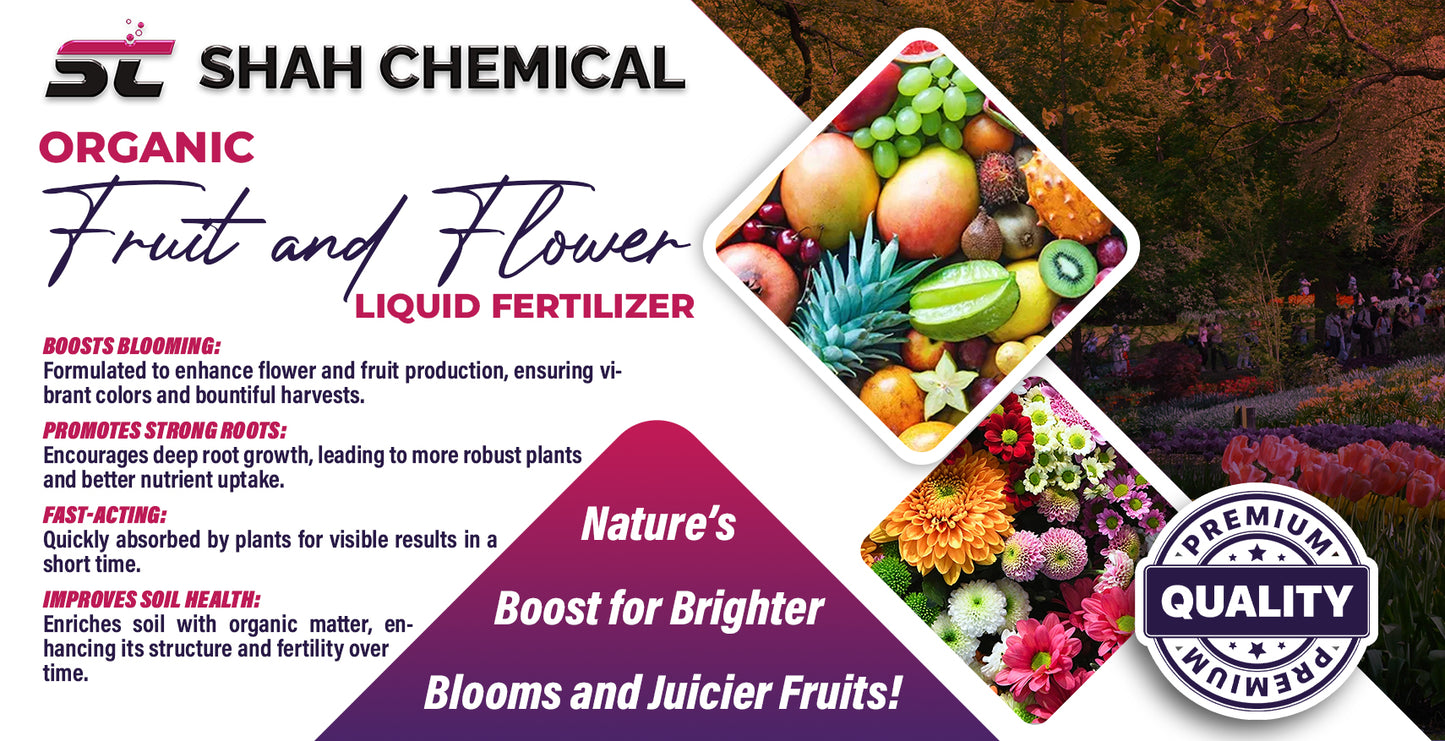 Organic Fruit And Flower ( liquid fertilizer ) Made In China - 1 litre