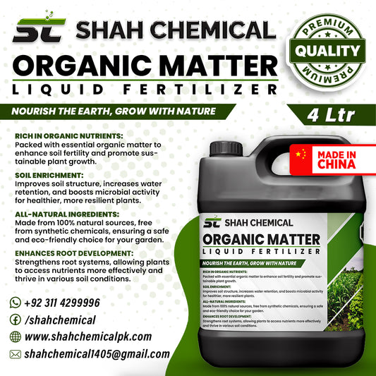 Organic Matter ( liquid fertilizer ) Made In China - 4 litre