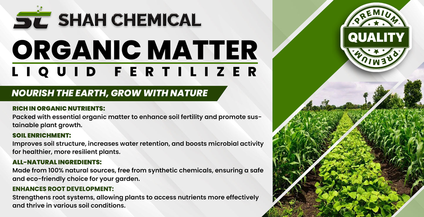 Organic Matter ( liquid fertilizer ) Made In China - 4 litre