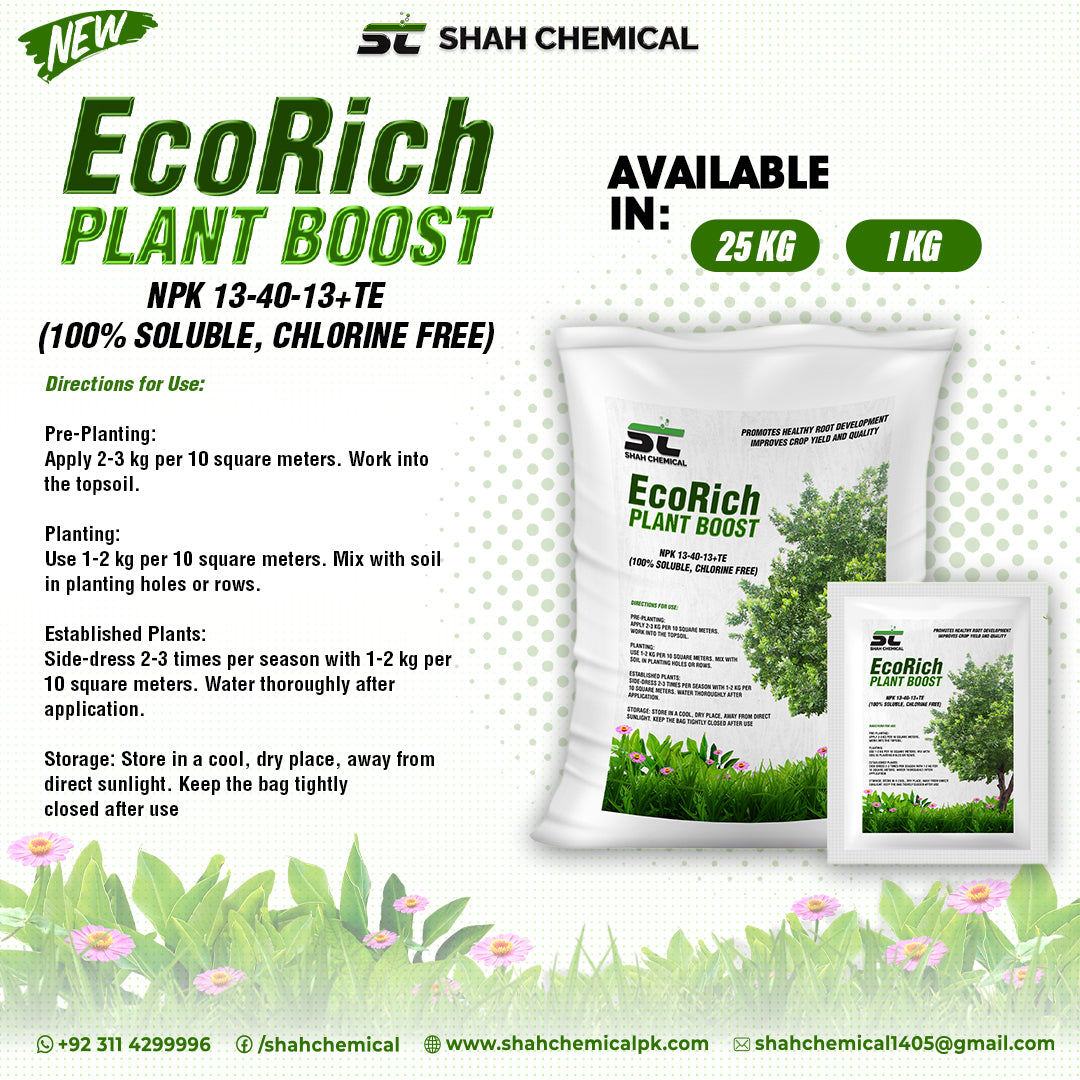 Eco Rich Plant Boost ( NPK 13-40-13+TE ) - MADE IN CHINA