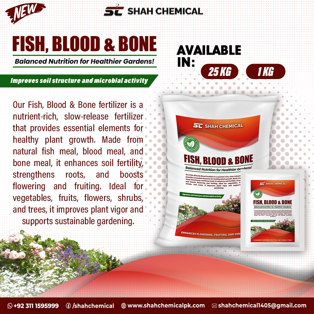 Fish, Blood & Bone Imported Fertilizer