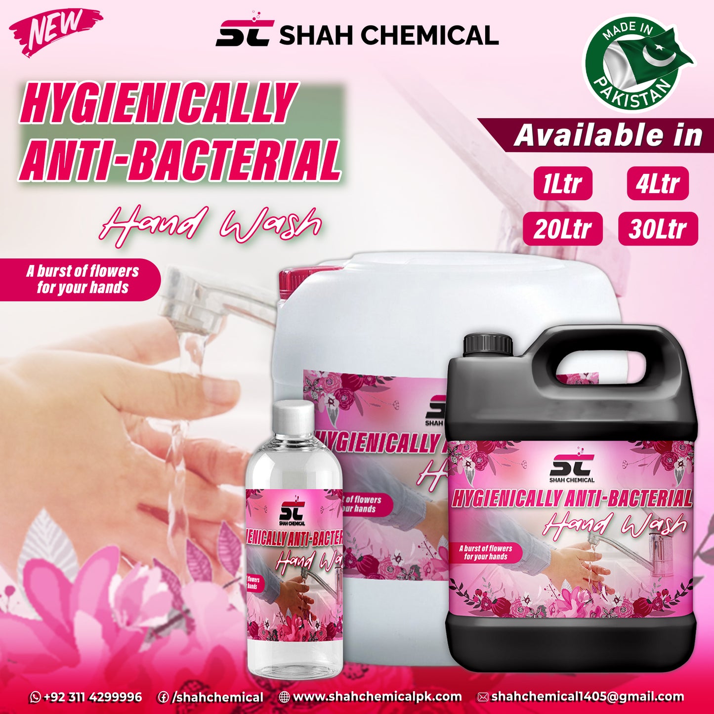 Hygienically Anti-Bacterial Hand wash liquid Soap