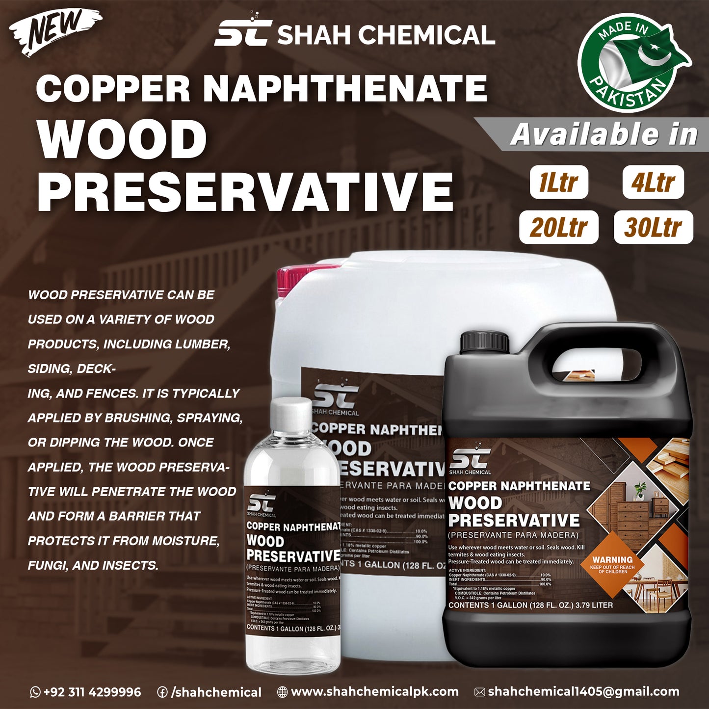 Copper Naphthenate Wood Preservative