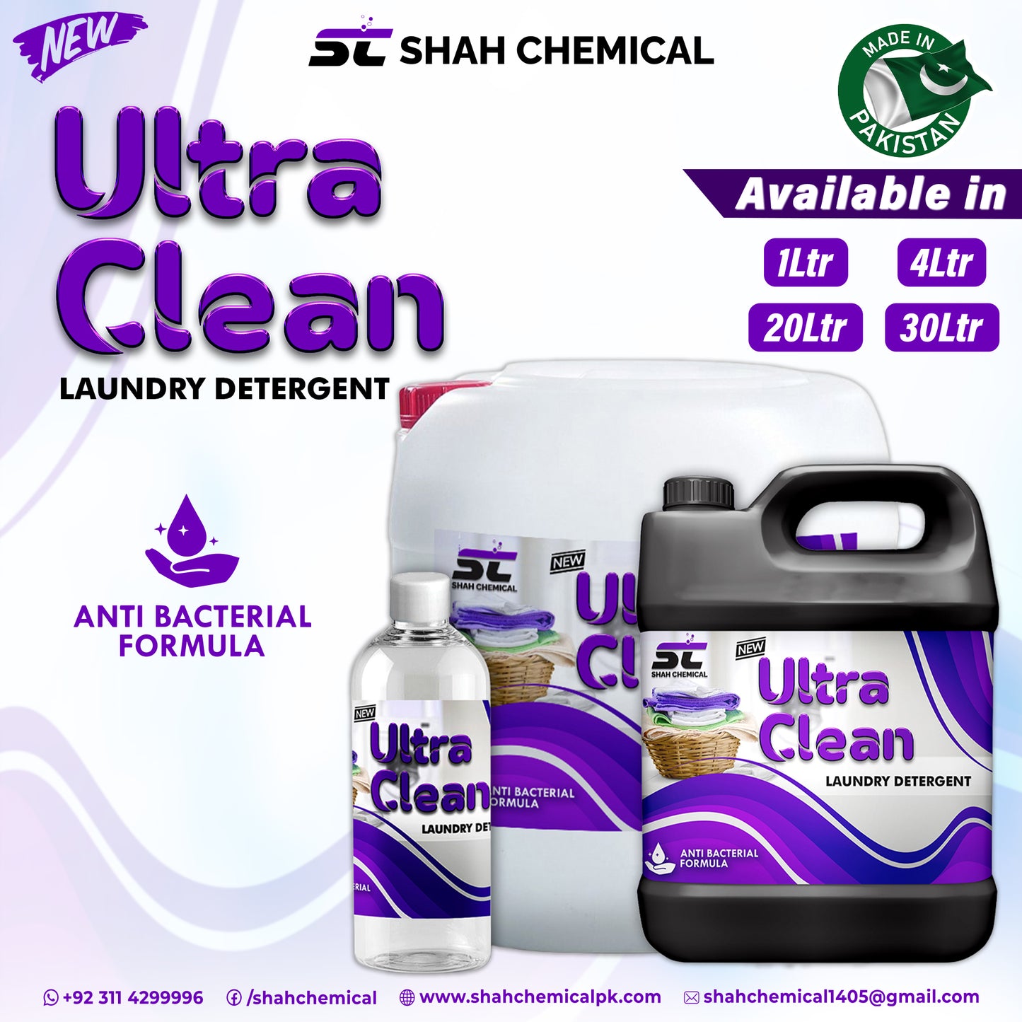 Ultra Clean Liquid Laundry Detergent