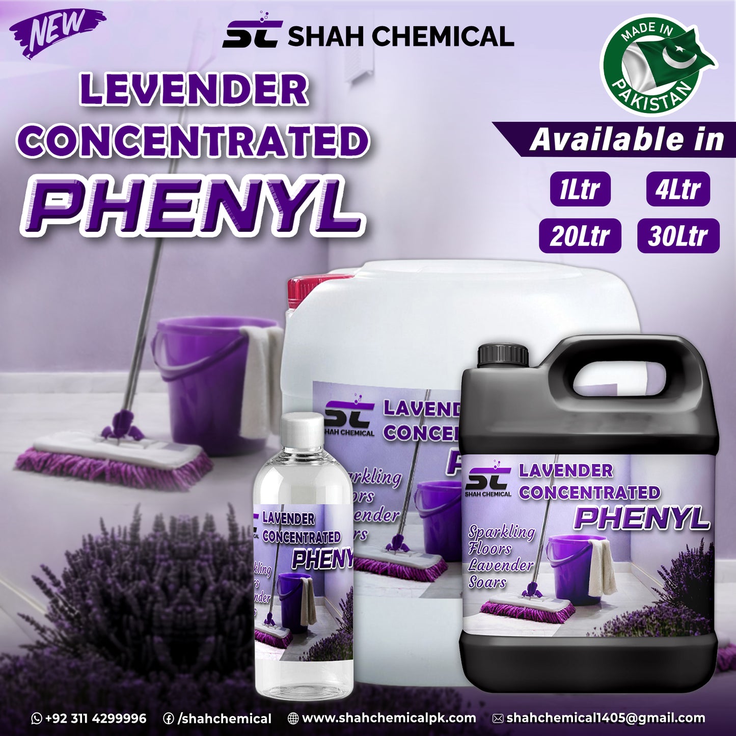 Levender concentrated phenyl