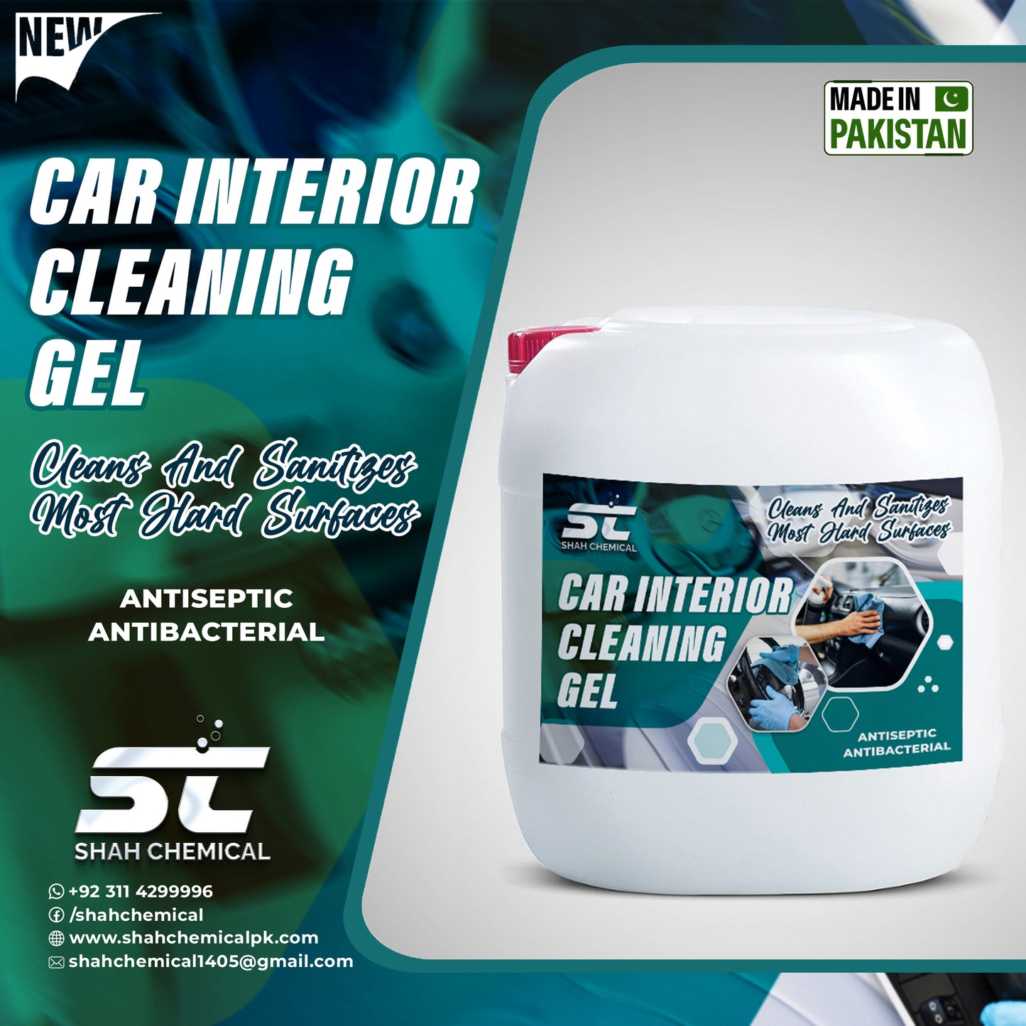 Car Interior Cleaning Gel